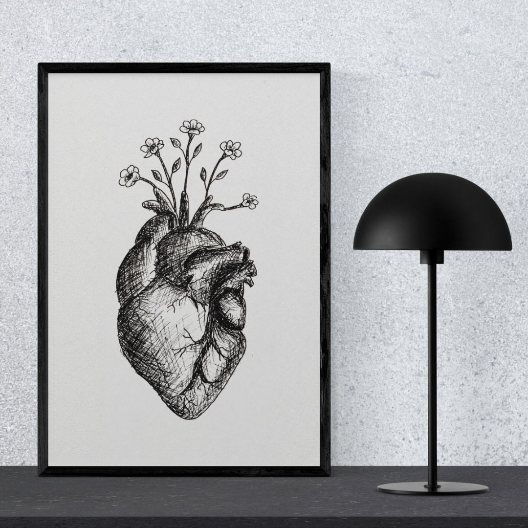 Quadro Grande Coração