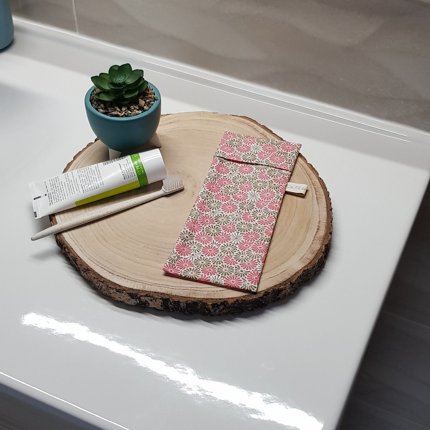 Pochette à brosse à dents