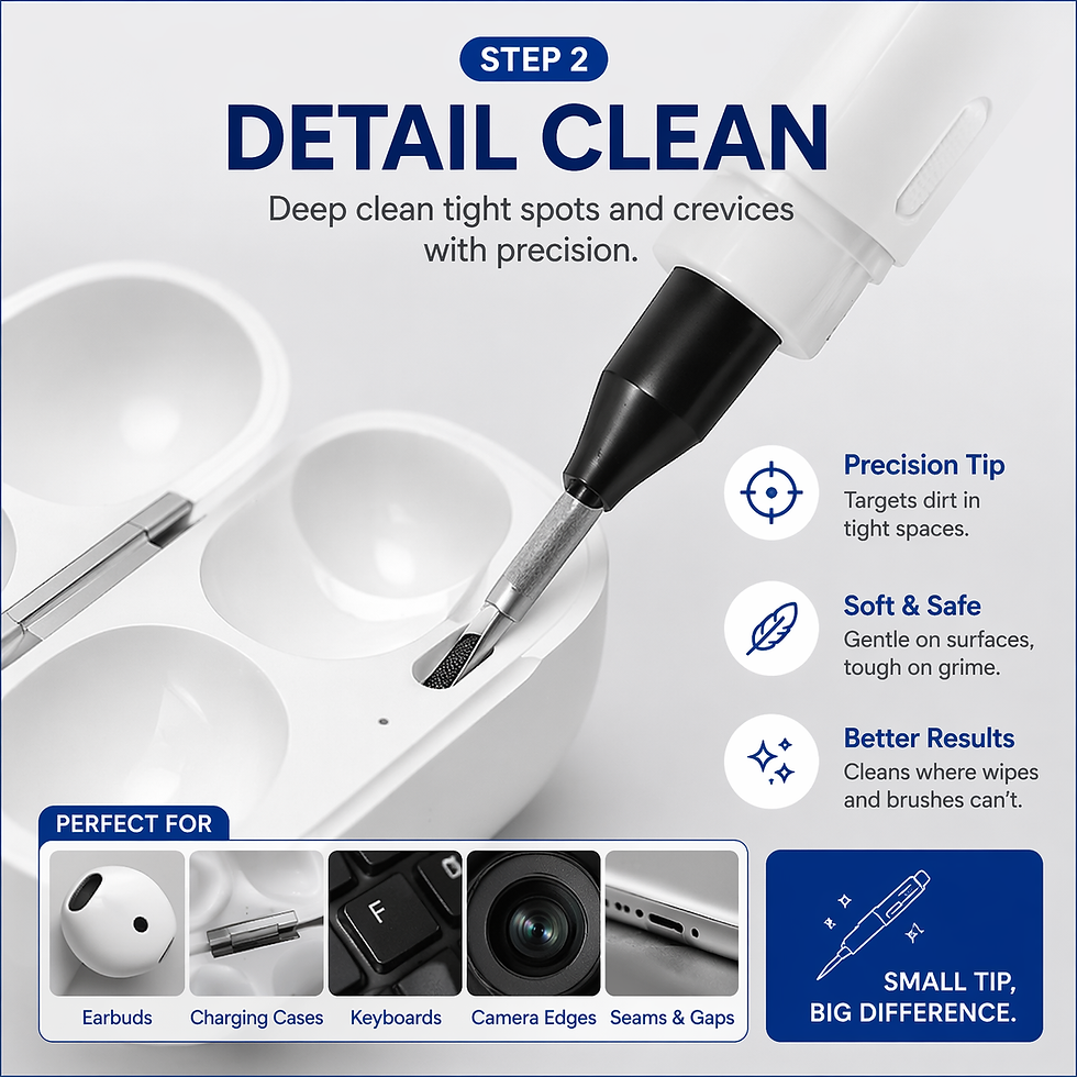 Thumbnail: 8-in-1 Multi-Surface Electronics Cleaning Kit