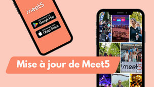 Nouvelles fonctionnalités sur Meet5