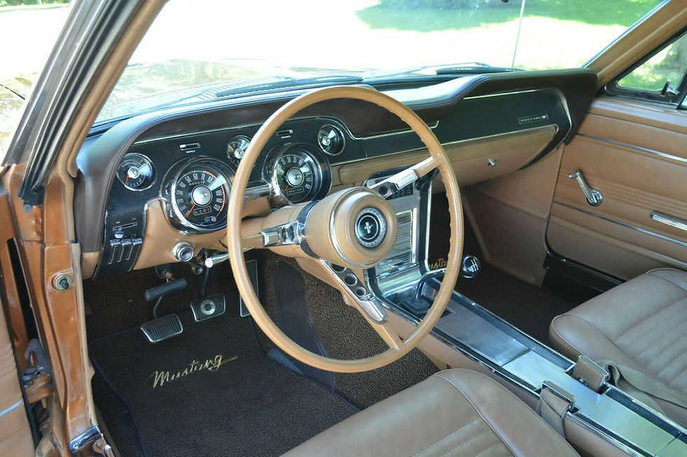 Thumbnail: 1967 MUSTANG FASTBACK 390 S CODE 4 SPEED