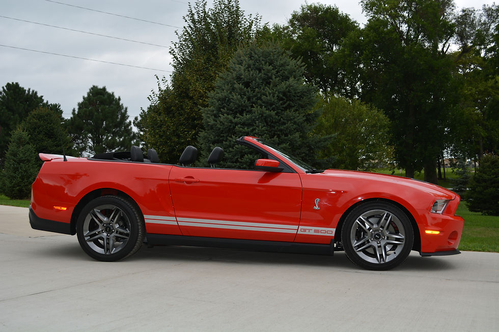 Thumbnail: 2011 SHELBY GT500 CONVERTIBLE