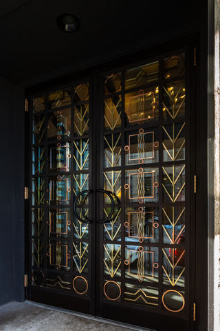 custom steel fabrication;  custom; steel; fabrication; custom fabrication; exteriors; high end; exterior finishes; door screens; door; custom door; window screen; bronze anodizing; copper electroplated interior components; aluminum window screen; brass interior components