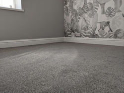 Owens And Sons Carpets - Southernsistant Man-made - D Supreme 'Silver' - Grey Bedroom Carpet Sussex