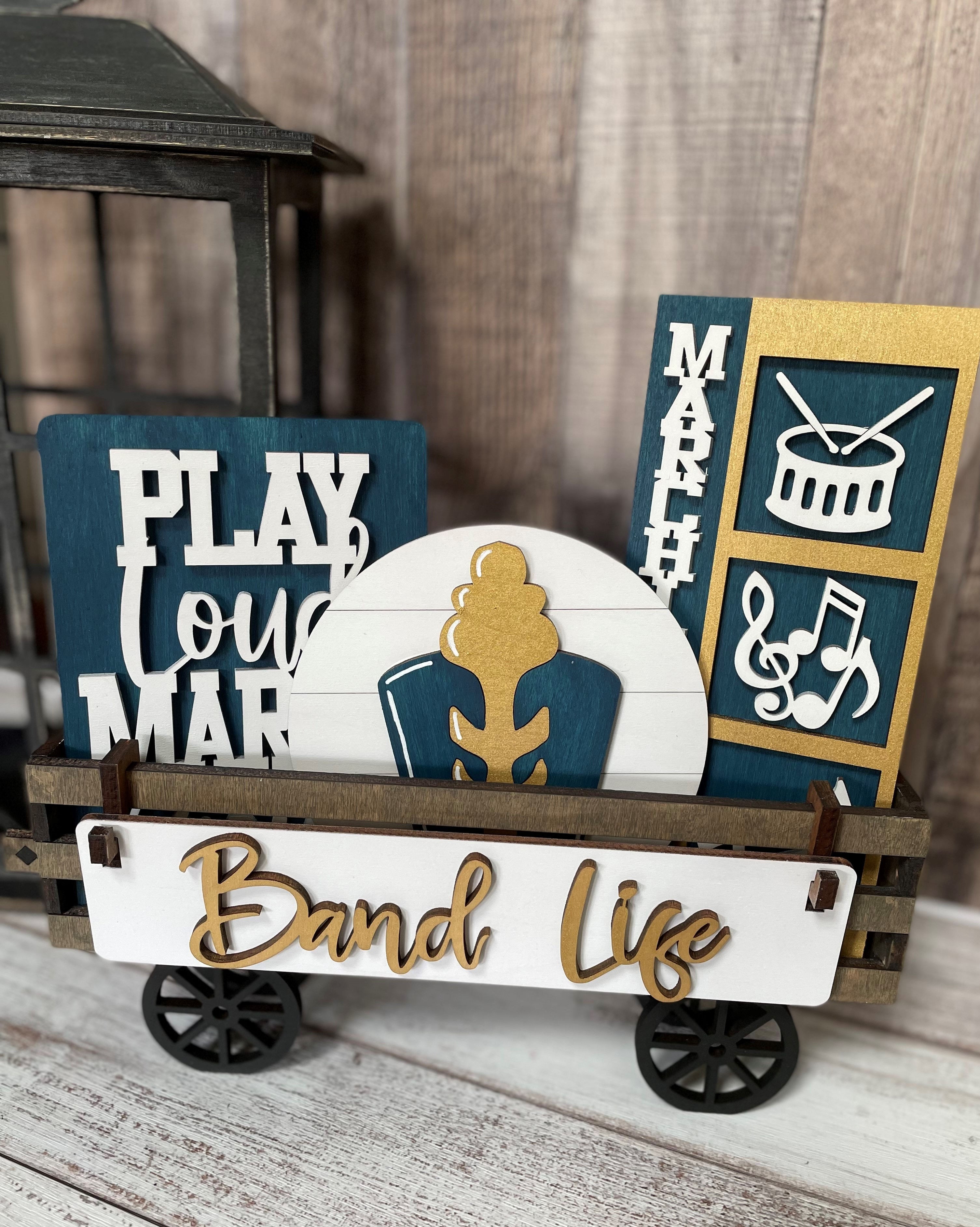 Band Life (Sports) Add on Set for Wagon, Crate or Shelf