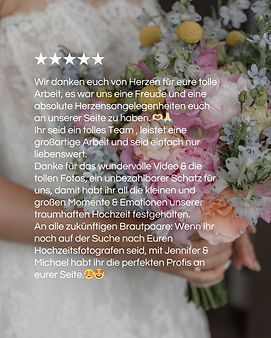 Hochzeitsfotografen Jennifer & Michael – exklusive Hochzeit deutschlandweit