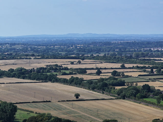 High-resolution drone survey of agricultural land in south derbyshire