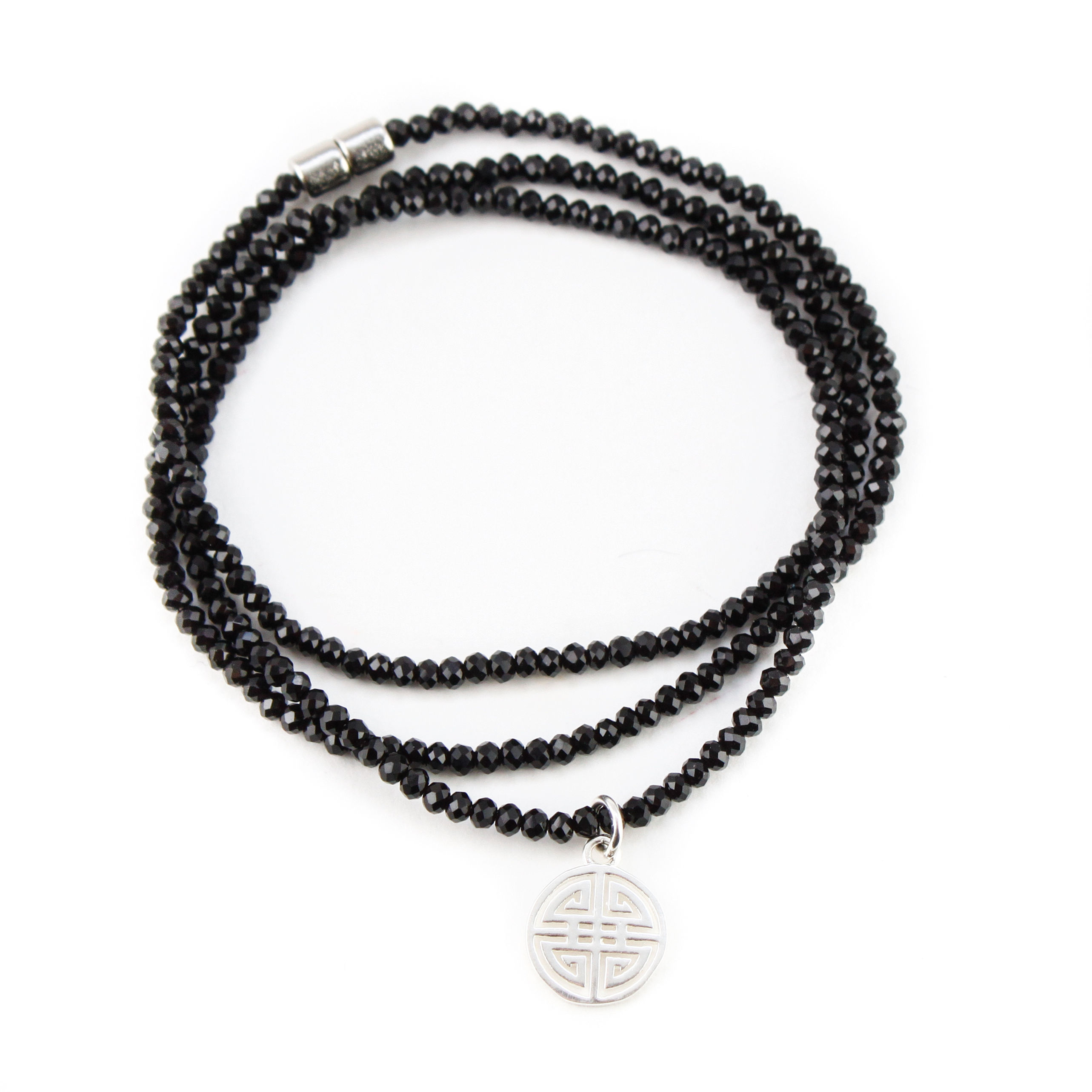 Black Crystal Shou Wrap