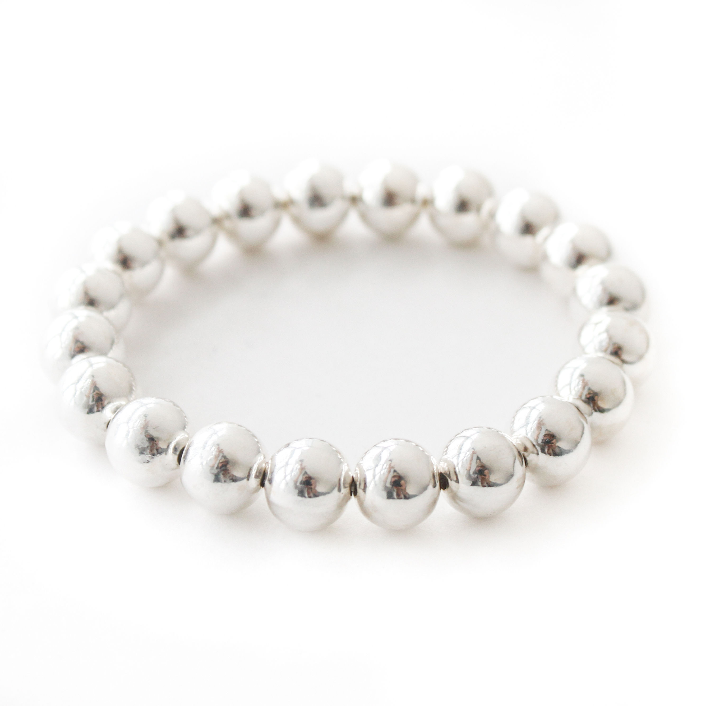 Sterling Silver Ball Bracelet