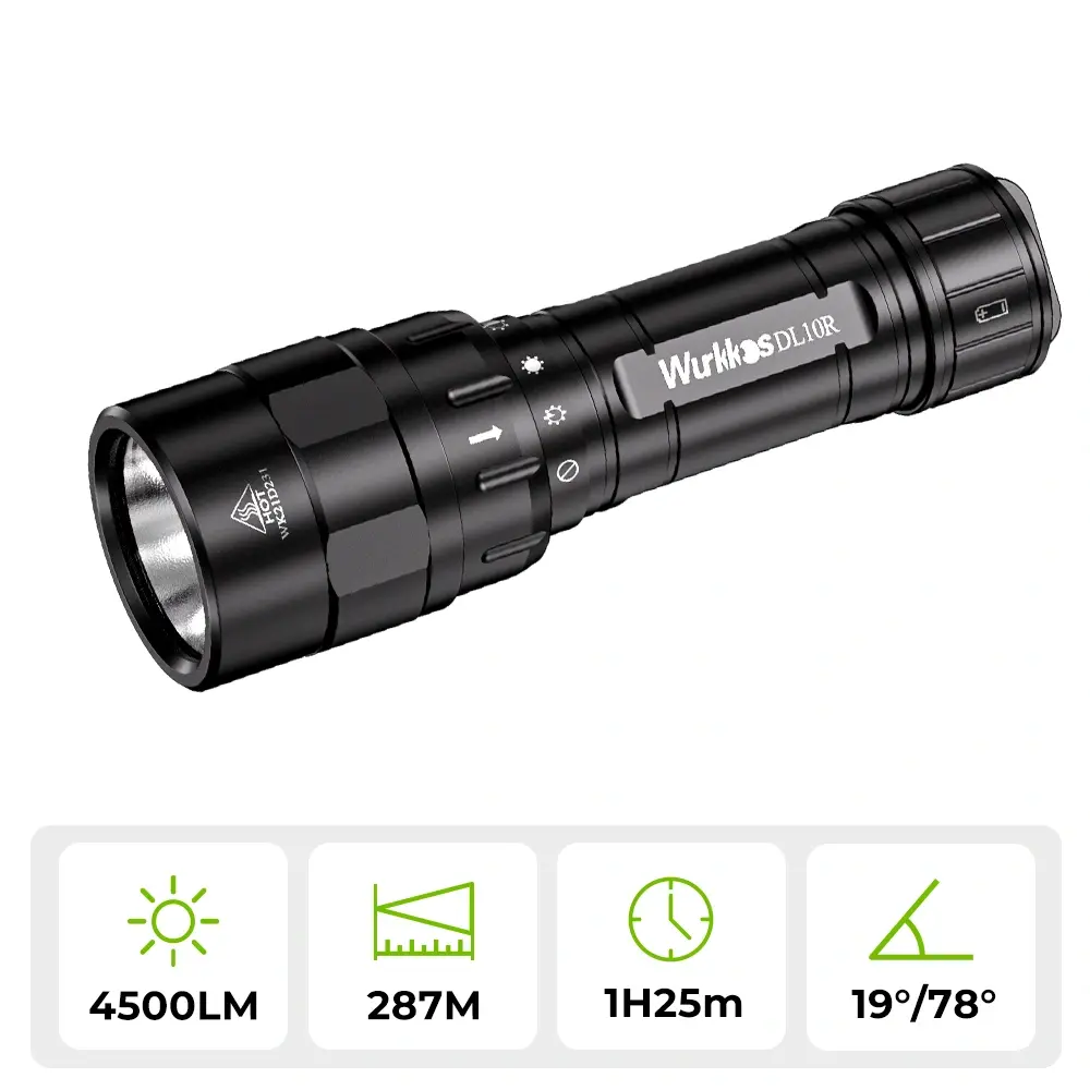 Linterna DL10R 4500 lumen