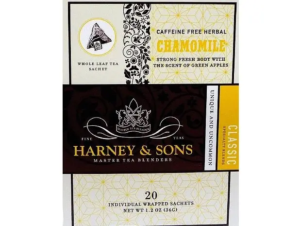 CHAMOMILE TEA (HARNEY & SONS) image