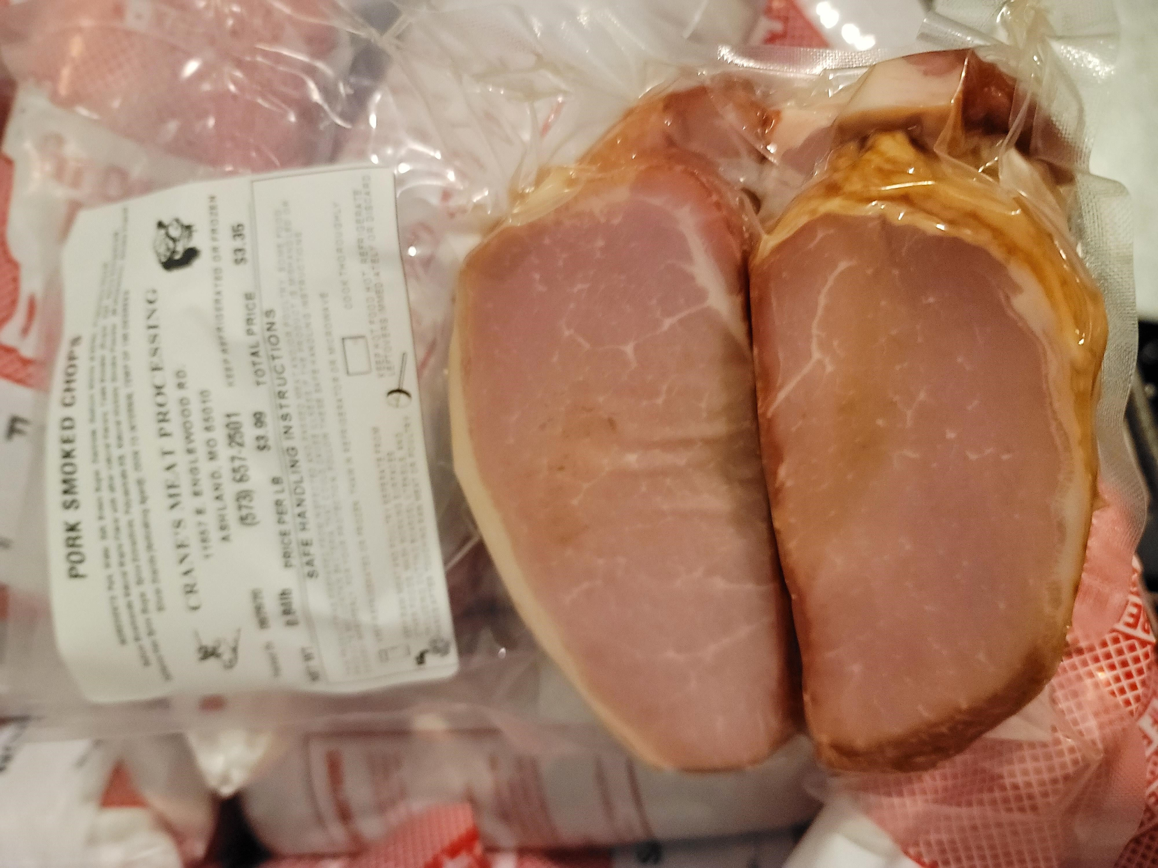 Smoked Boneless Pork Chops