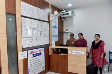 Nitya ivf reception counter, saoner