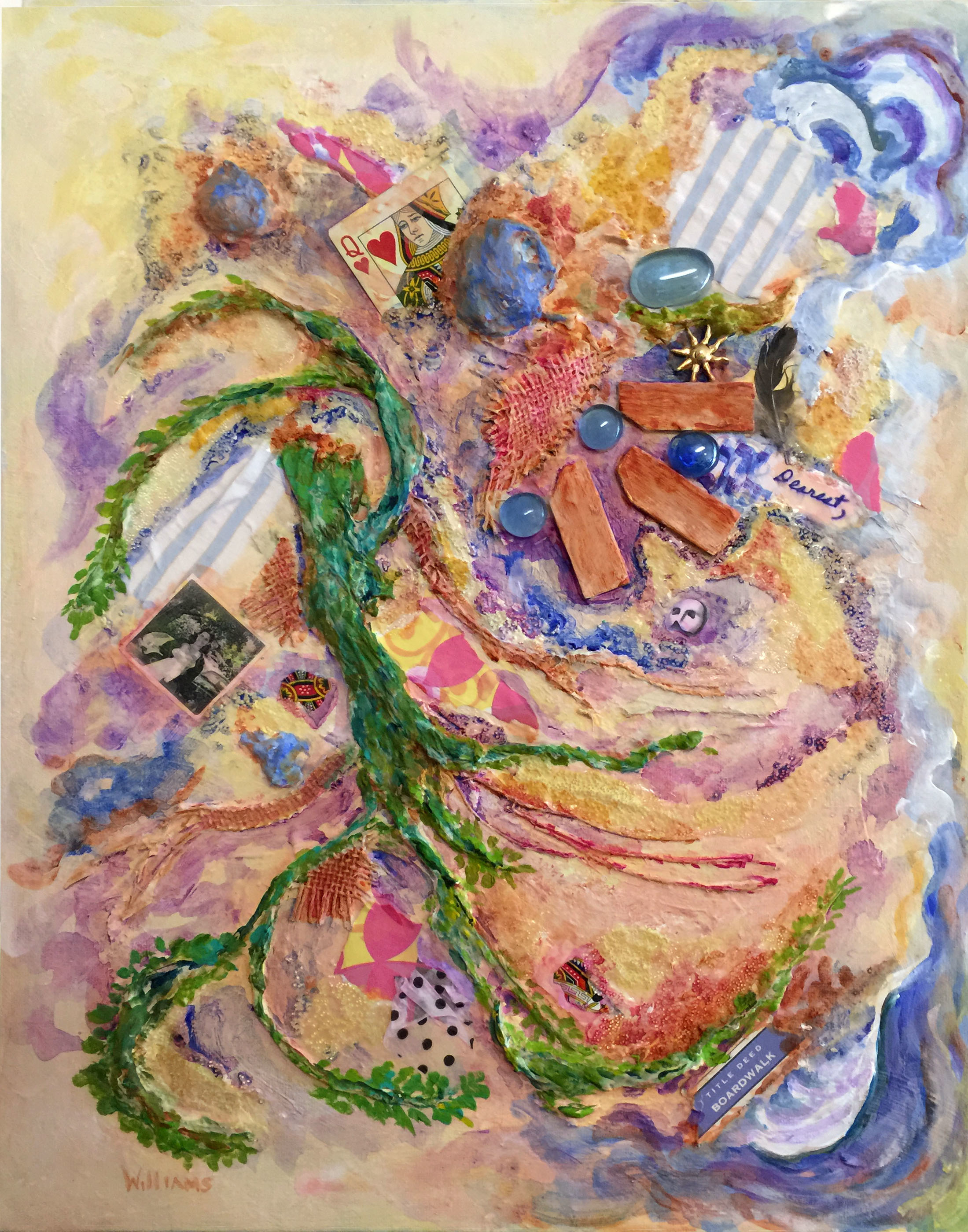 "Memories in Sand"-Nancy Williams