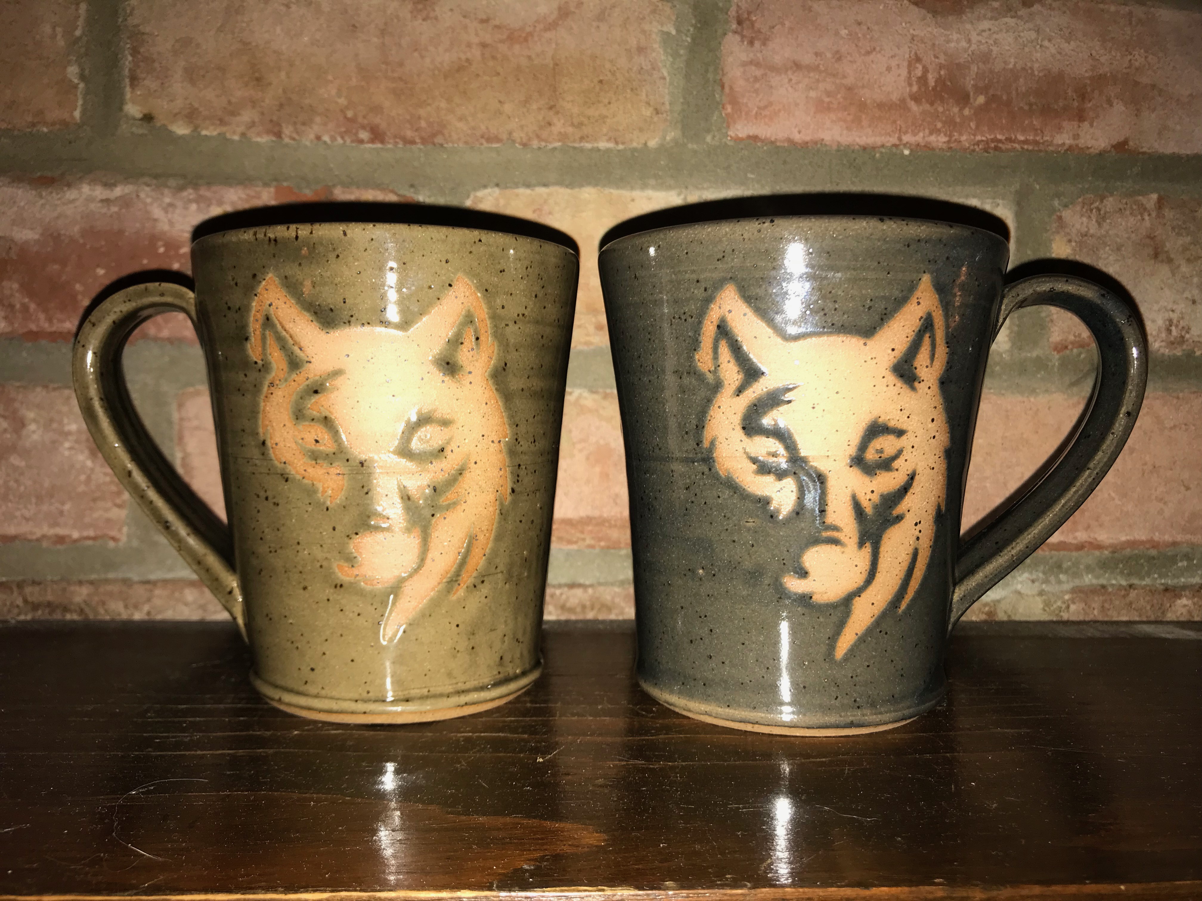 Wolf mugs