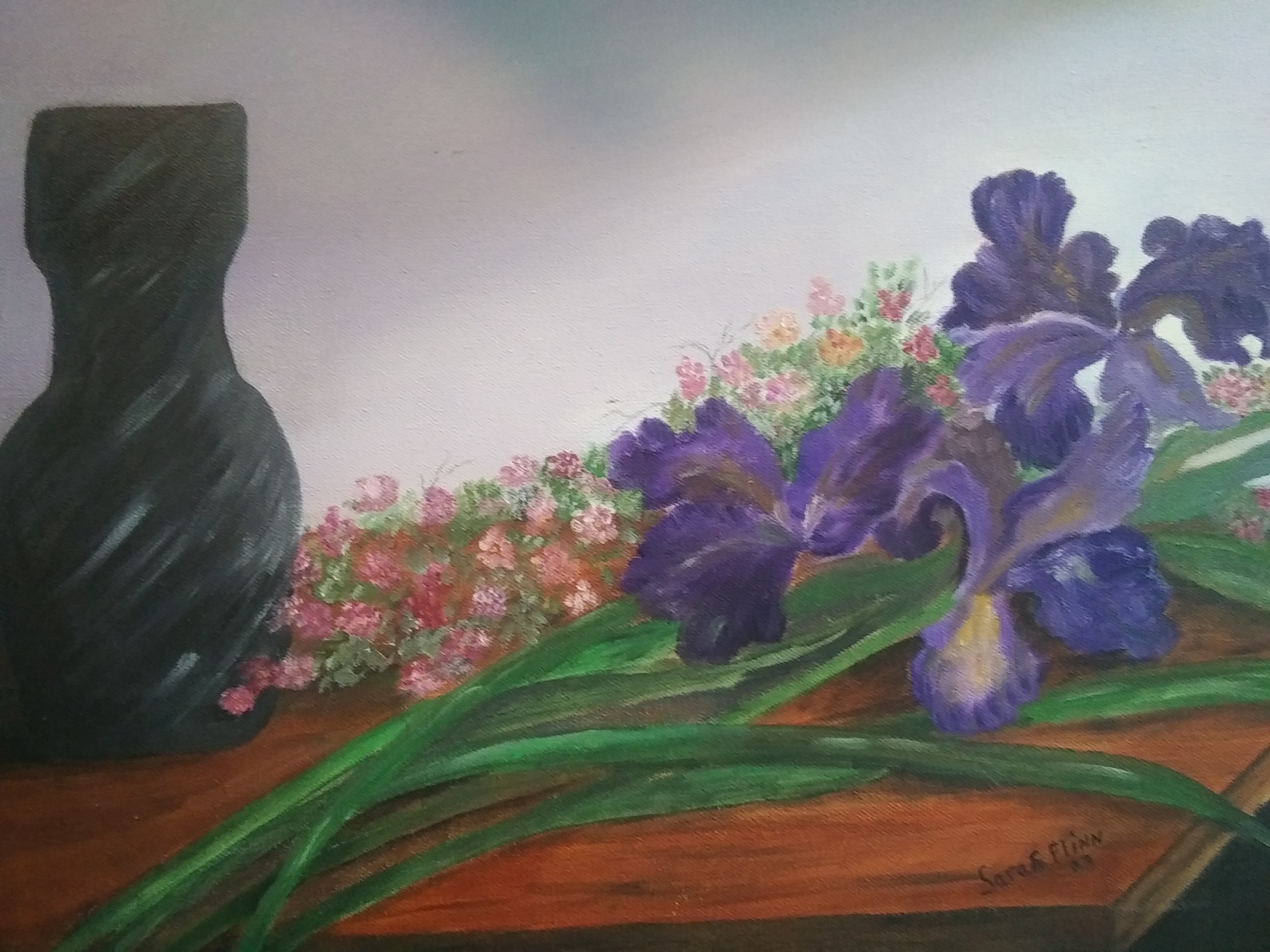 Irises, Sarah Flinn