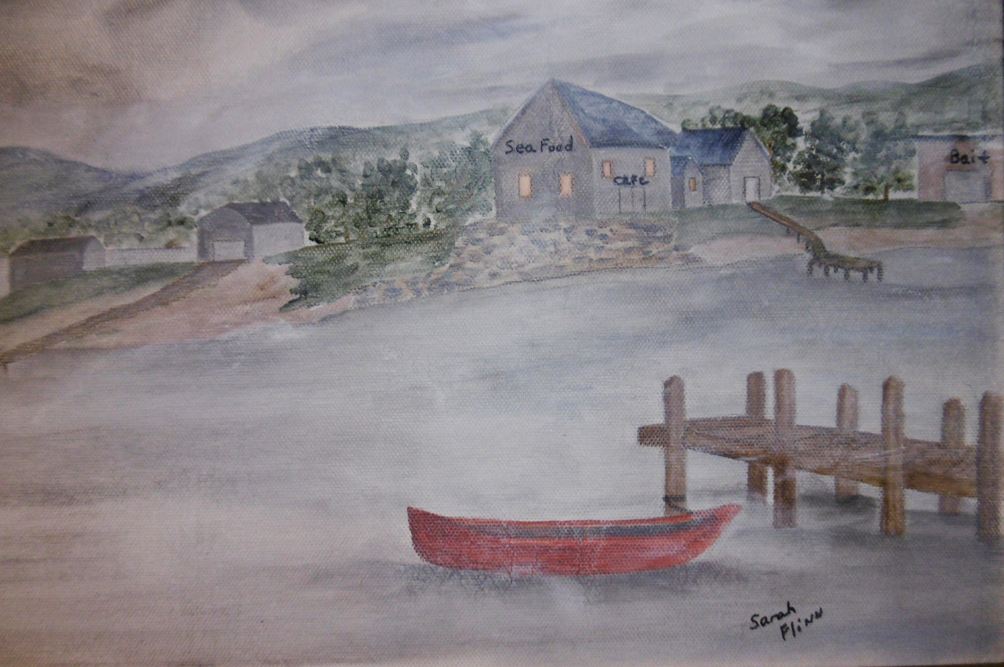 Fishing Village, Sarah Flinn