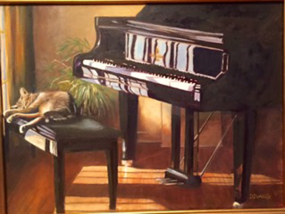 "Sleeping Cat", by Denise Denecke