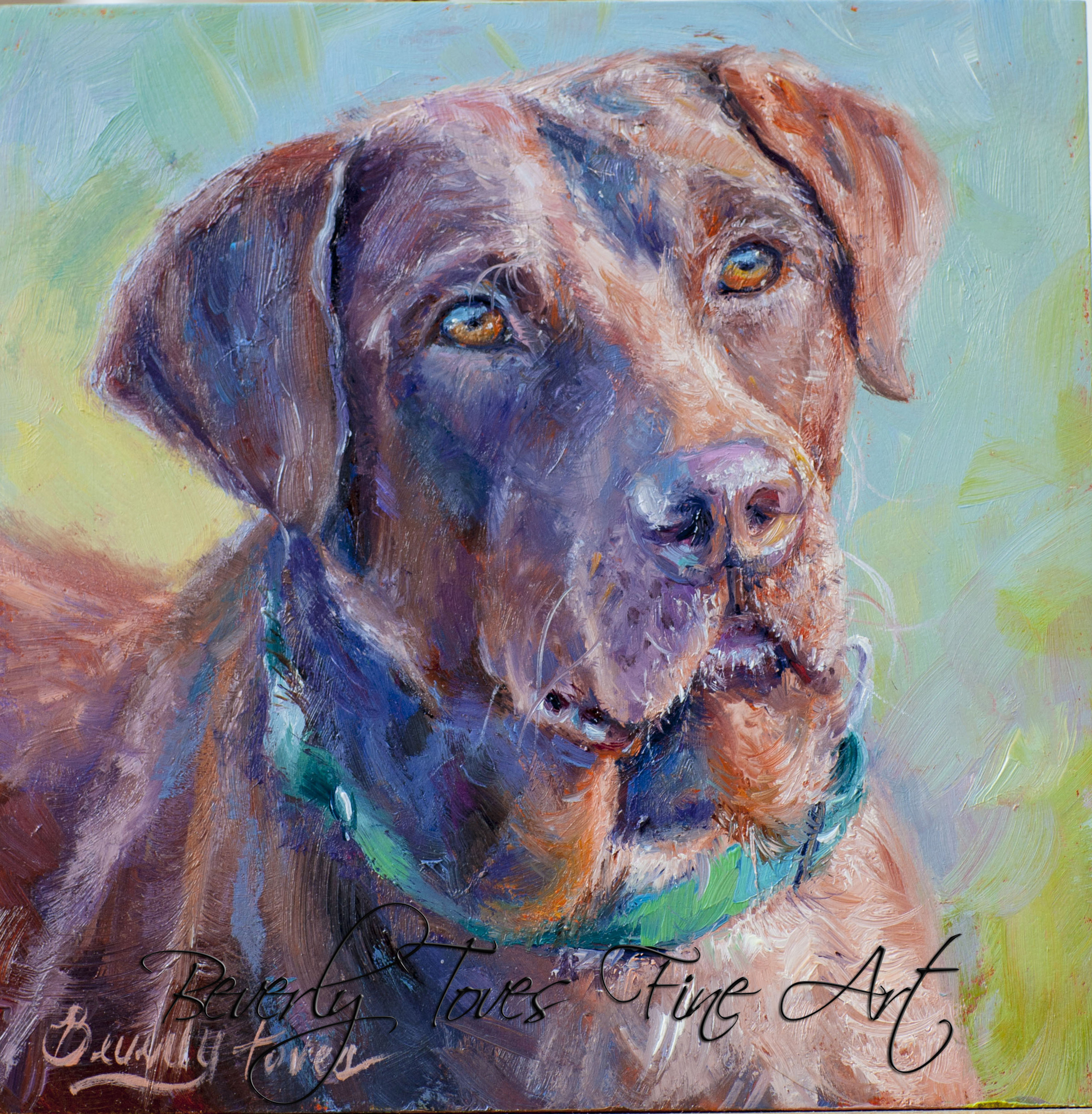 "Loyal Companion," by Beverly Toves.