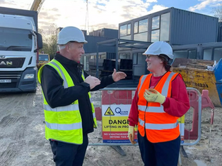 New additional temporary housing in MK nears completion