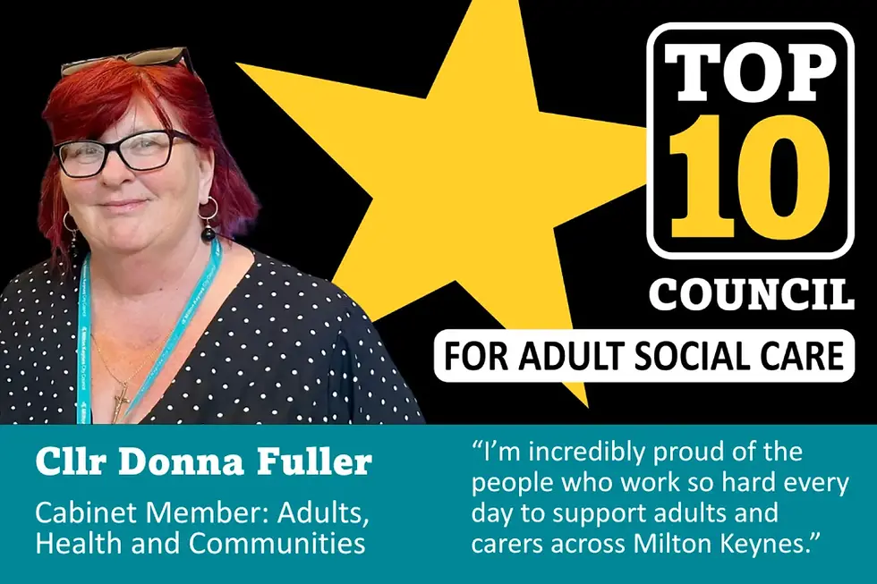 MK’s Adult Social Care in top 10 nationally, says CQC