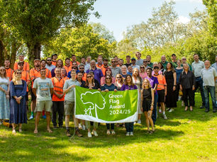 The Parks Trust officially recognised for their network of parks by prestigious Green Flag Award