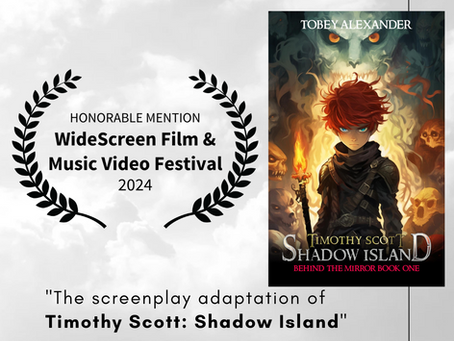 Timothy Scott: "Shadow Island" Screenplay Receives Honorable Mention