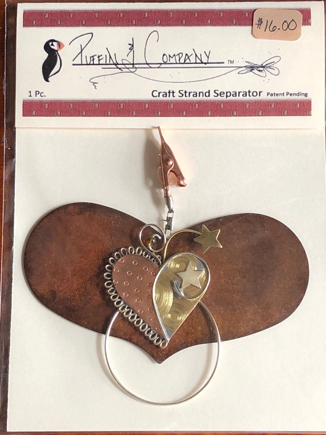 Puffin Company Heart strand separator