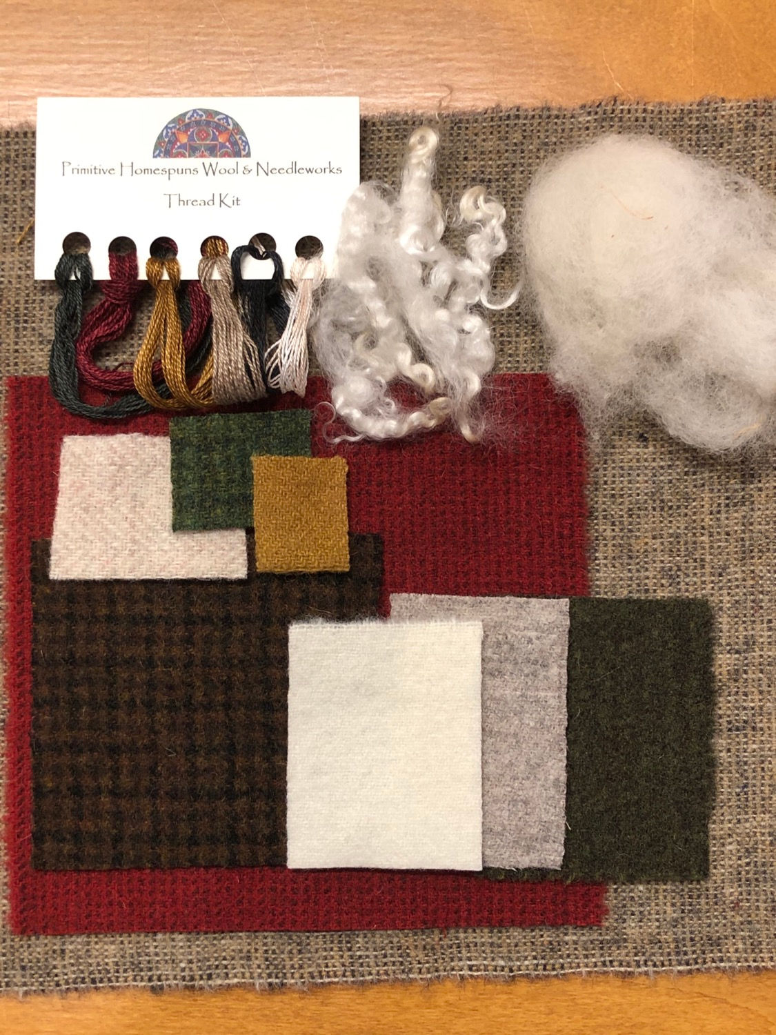 Wooly Block Adventure Kit with Threads & Fleece
