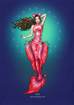 Neon Nature Tour Mermaid 02