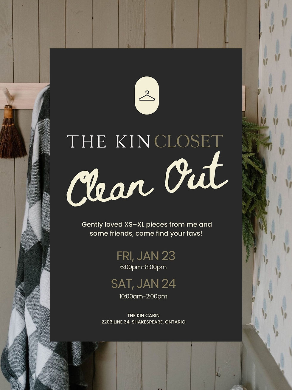 The Kin Cabin Closet Clean Out 