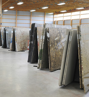 Granite Slabs Display