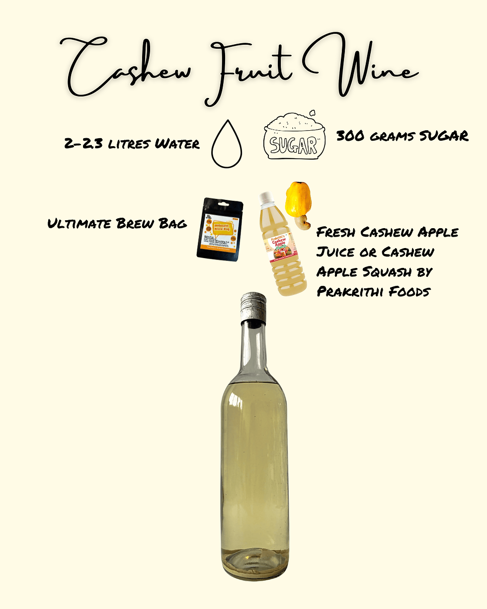 Picture of recipe for Cashew Fruit Wine