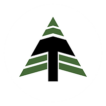 The Turman Group Logo. Stylized green tree with black Turman "T" forming the trunk.