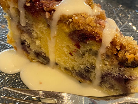 Blueberry Streusel Coffee Cake