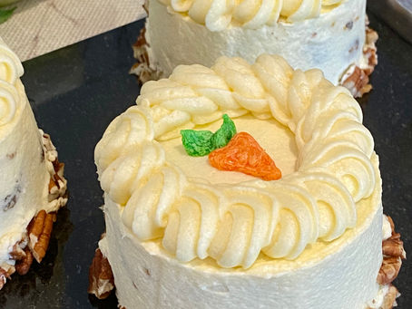 Gluten Free Mini Carrot Cakes