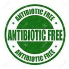 antibiotic free label