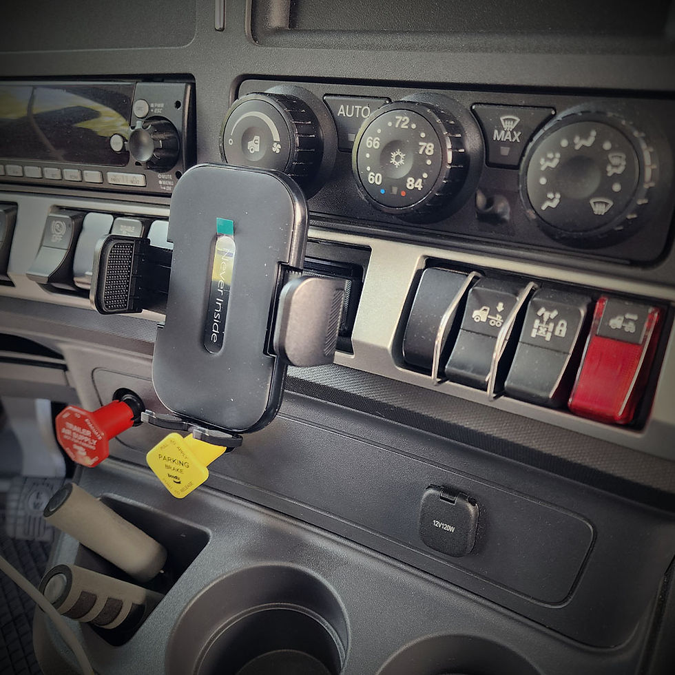 Thumbnail: Kenworth T680 T880 Dashboard Phone Mount 2013 - 2025 | "K Dub Stub" Smash Mount