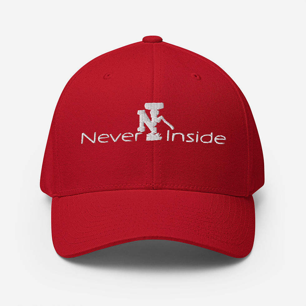 Thumbnail: NEVER INSIDE Structured Twill Cap