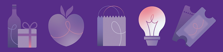 Dark purple background with 5 light purple and pink icons.png