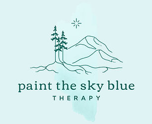 Paint the Sky Blue Therapy