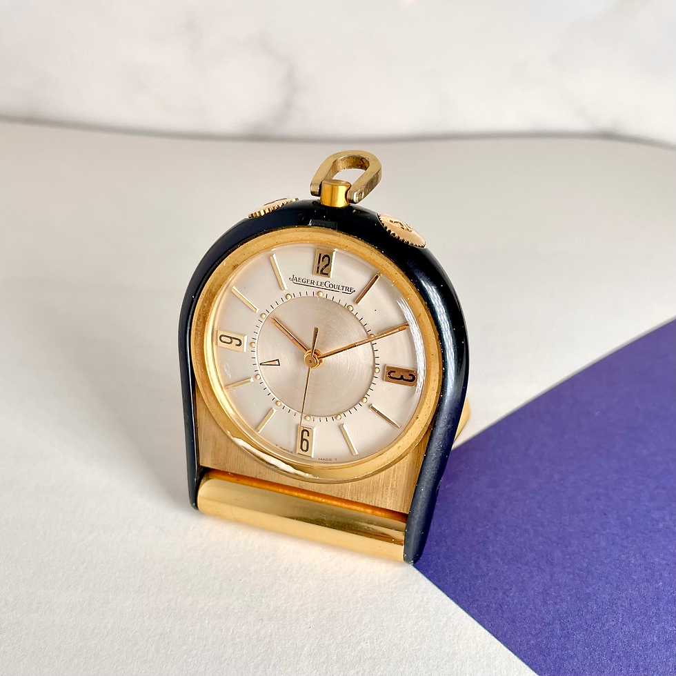 Thumbnail: Vintage Jaeger LeCoultre Memovox Alarm Pocket Watch
