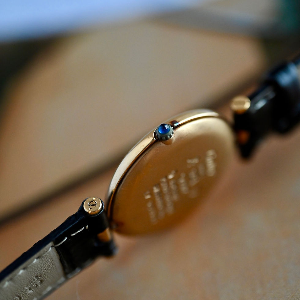 Thumbnail: Cartier Vendome de Must Black Dial