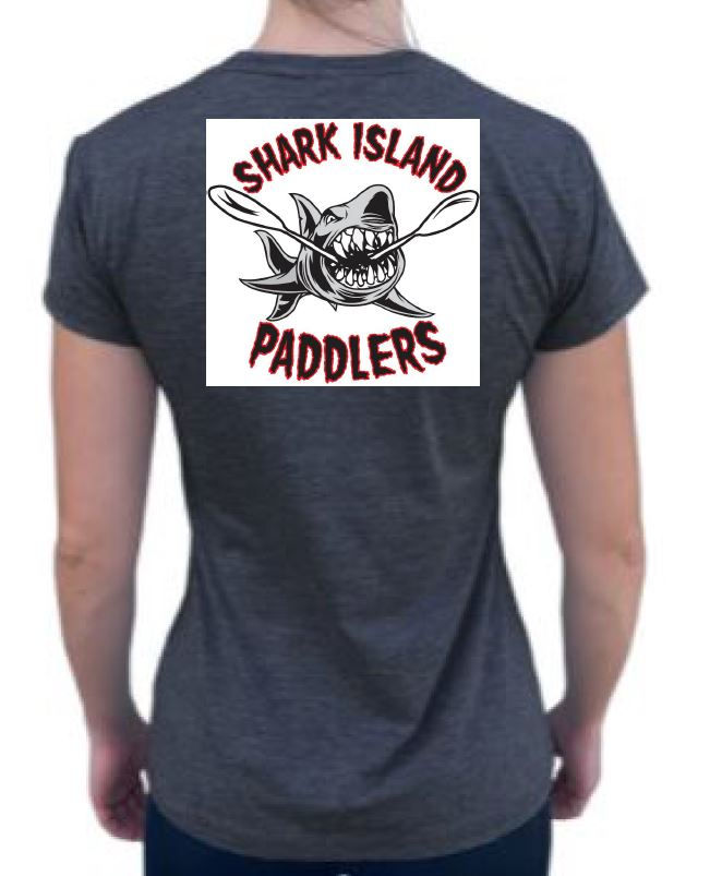 Thumbnail: SIP Short sleeve paddling tee - WOMANS Charcoal