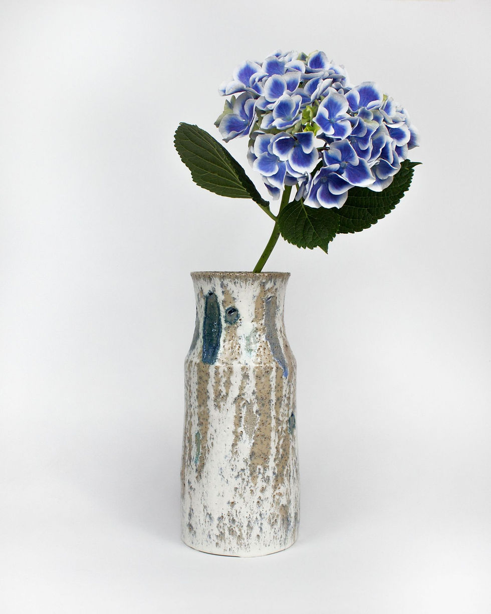 Miniaturbild: Vase Steinzeug & Glas Nr. H003