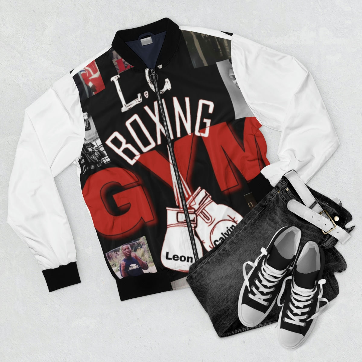 LC Men's AOP Bomber Jacket