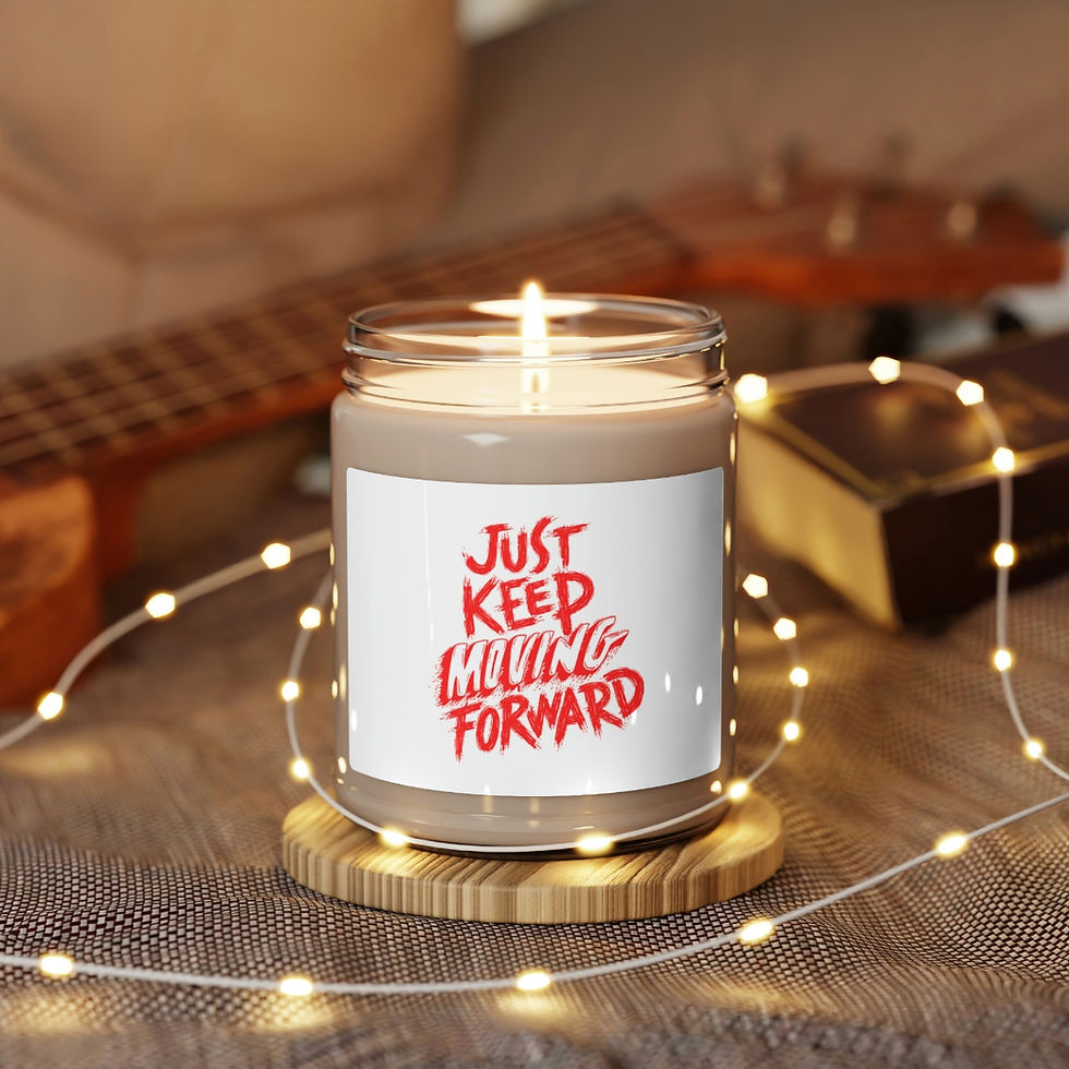 Thumbnail: KEEP MOVING Scented Soy Candle, 9oz