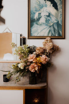 Modern florals at Rupert on Rupert wedding