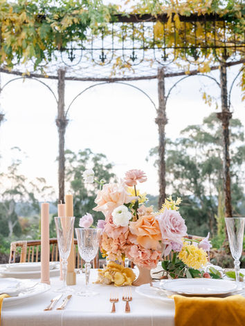 Mont du Soleil wedding styling