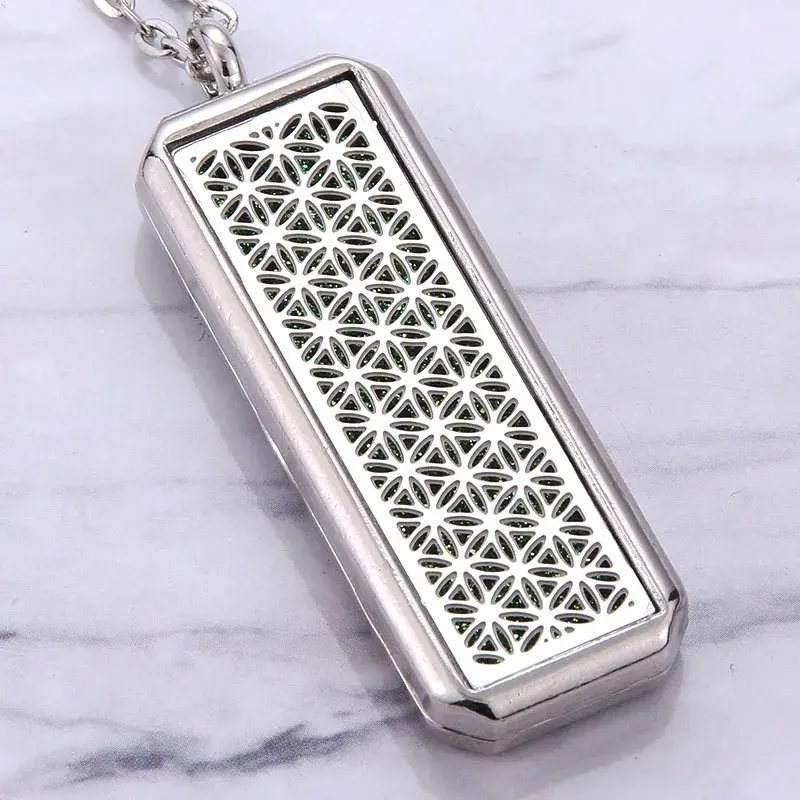 Thumbnail: Assorted Stainless Steel Aromatherapy Necklaces